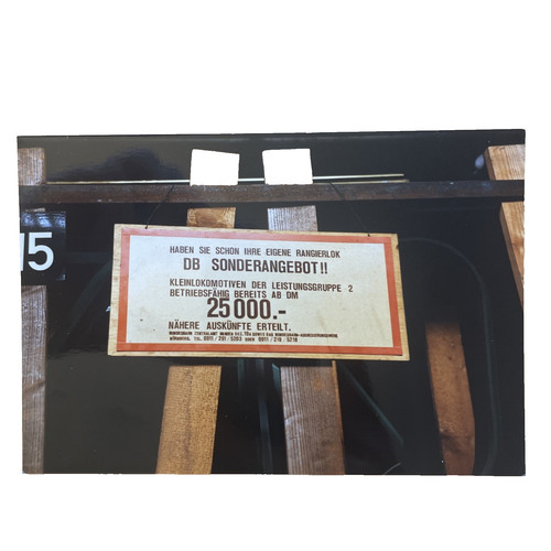 Postkarte zug eisenbahn db - postkarte, ak
