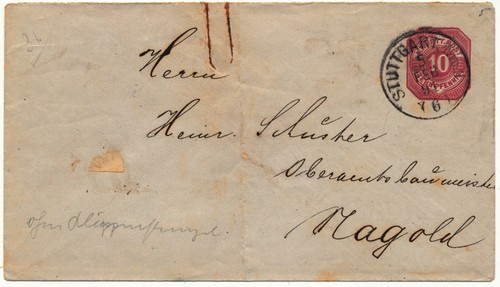 Württemberg 1891 ganzsache - württemberg,