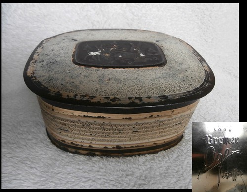 Alte blechdose ogo kaffee - ogo,