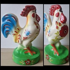 Vintage Volkskunst Hahn Hahn