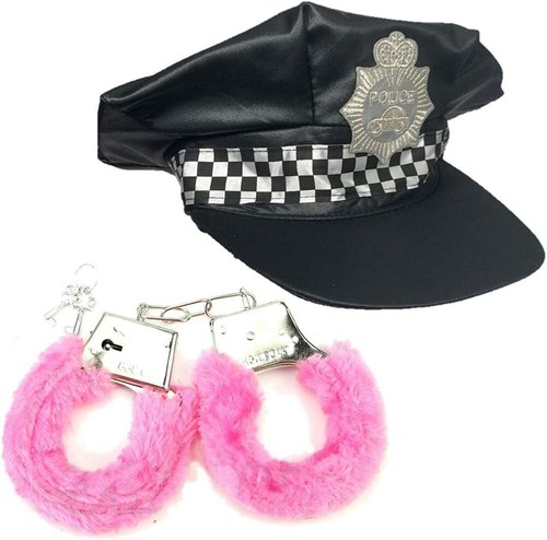 Polizei schwarz hut mit - schwarz,
