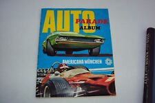 Americana München Sammelbilder Album Auto Parade fast komplett 