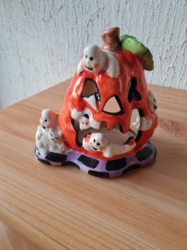 Halloween teelichthalter - halloween,