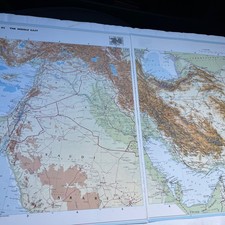 1992: Map of The Middle East