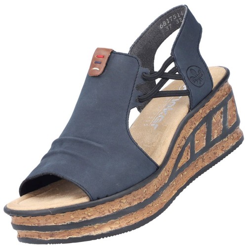 Rieker damen keil sandaletten - rieker,