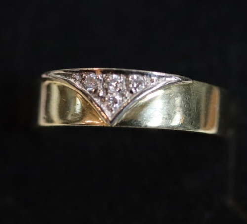Bandring gold 585 - 585, goldring