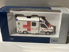 Rietze RTW/NAW Notarzt ÖRK Wiener Neustadt Mercedes Sprinter Rettungsdienst 1:87