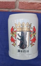 Gerz , Bierkrug , 0,5, Berlin , Berliner Bär , gebraucht , neuwertig ,sehr gut