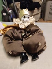 Porcelan Clown Puppe Selten