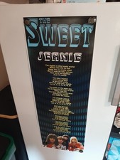 THE SWEET Songtext Poster -Jeanie- NEU UK