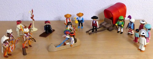 Playmobil 16x indigene - playmobil,