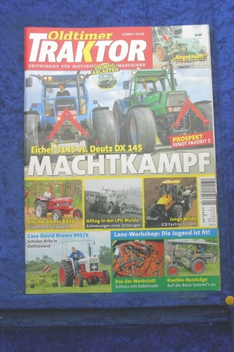 Oldtimer traktor eicher - traktor,