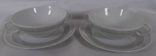 → Rosenthal 2 x Suppentasse 2 x Unterteller Raymond Loewy Continental Athenia
