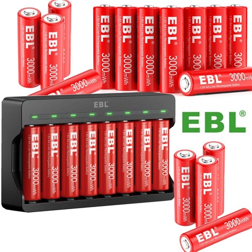 Ebl wiederaufladbare aa - ebl, 1,5v