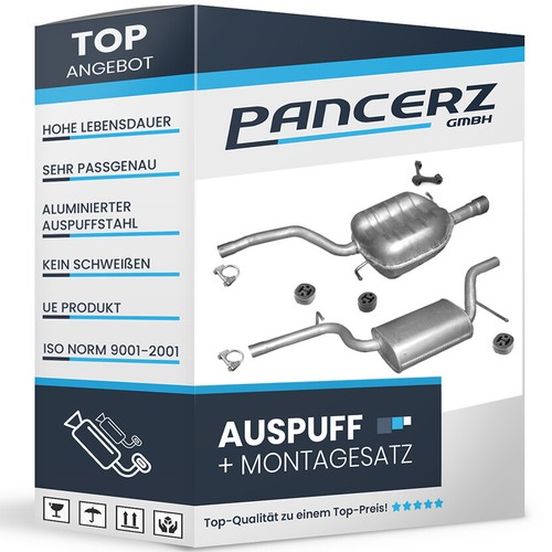 Auspuffanlage für passat - auspuffanlage,