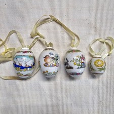 4 Hutschenreuther Porzellan Ostereier Osterdekoration Sammeleier