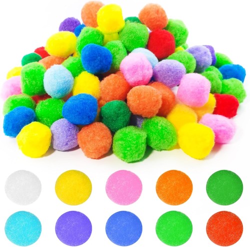 100 stück 4cm pompons - stück,