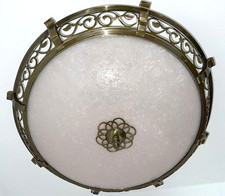 Jugendstil PLAFONIER Art Deco Deckenlampe 75 cm