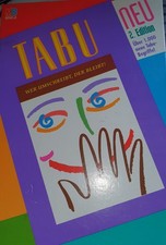 MB Spiele TABU Ratespiel Familienspiel 2. Edition 1994 Gesellschaftsspiel