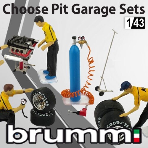 Brumm ferrari pit - brumm, garage