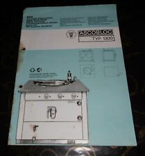 DDR VEB Wärmegerätewerk Dresden Gastrotechnik Ascobloc Prospekt Gaststätten