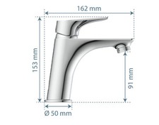 Schütte Waschtischarmatur BOSTON Badarmatur Waschbeckenarmatur Wasserhahn