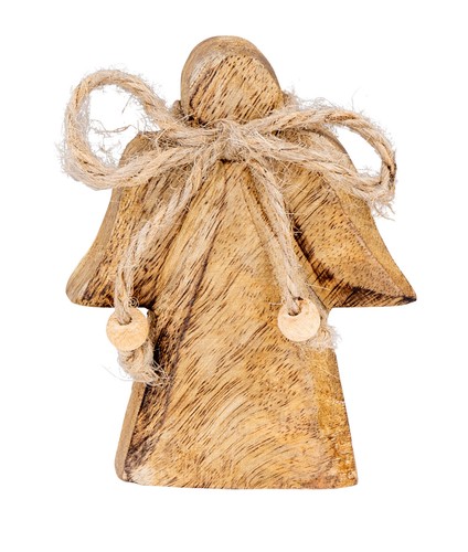 Engelfigur h10cm mangoholz - engelfigur,