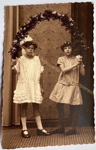 Orig foto kinder mädchen - ak,