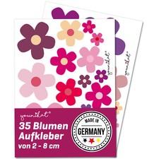 Blumen Blümchen Aufkleber