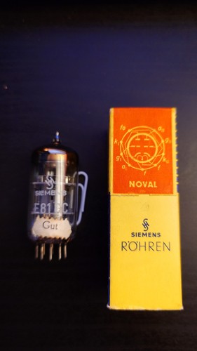 Siemens e81cc ecc81 12at7 - siemens,