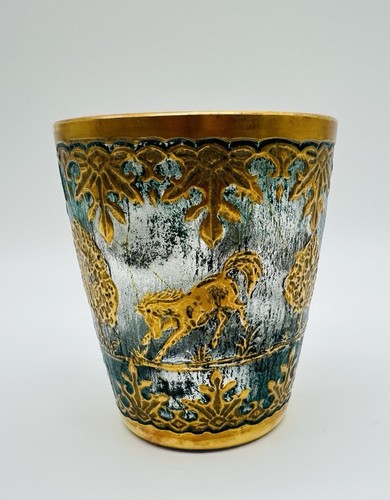 Art deco cameo glass becher - cameo,