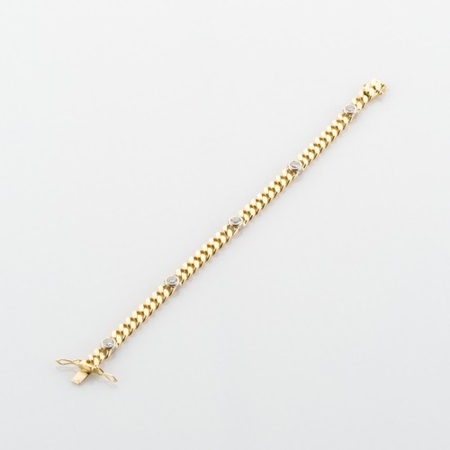 Armband aus 750er - , gelbgold