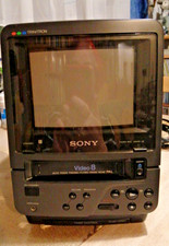 Sony TV-Video8 Combo EV-DT1 tragbarer Fernseher mit Video8 Video Recorder/Player