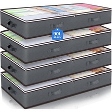 4er Set 90L Unterbettkommode