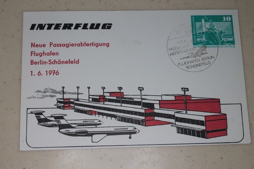 Ddr ersttagsbrief interflug - ersttagsbrief,