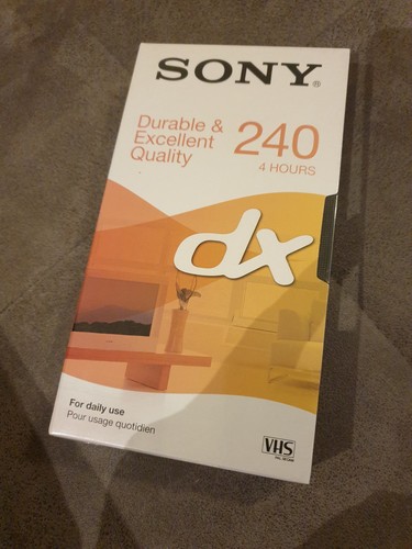Sony 240 vhs videokassette - sony,