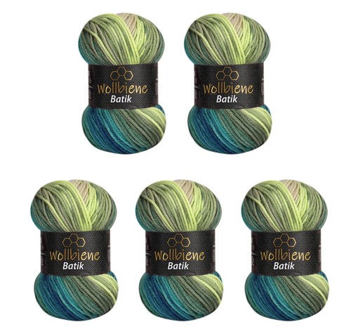 Wollbiene batik wolle - wollbiene,