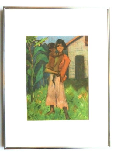 Otto müller lithographie 1920 - otto,