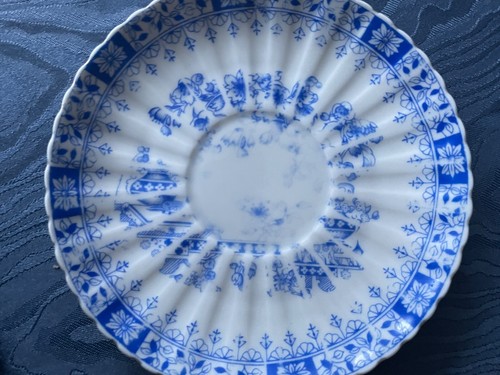 Untertasse bavaria china blau - untertasse,