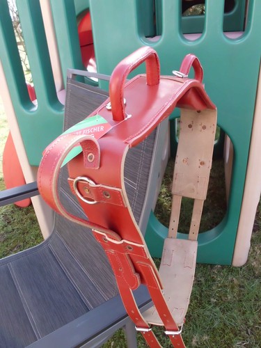 Voltigiergurt leder - leder, m