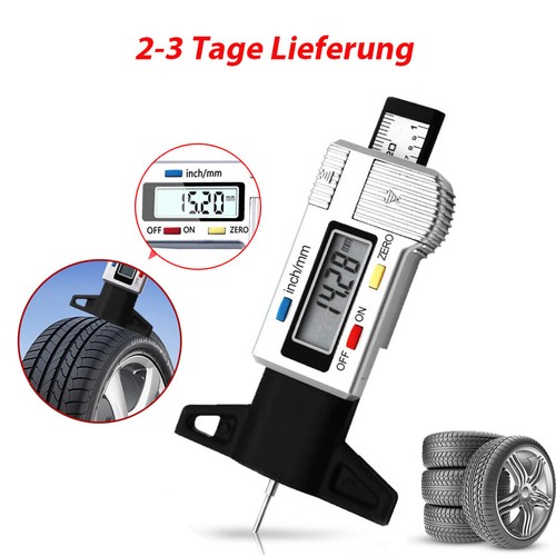 Lcd digital profiltiefenmesser - lcd,