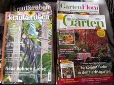 19 Gartenzeitschriften 2025 Kraut und Rüben Garten Flora Mein schöner Garten