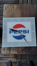 Pepsi Werbung Werbeuhr Wanduhr