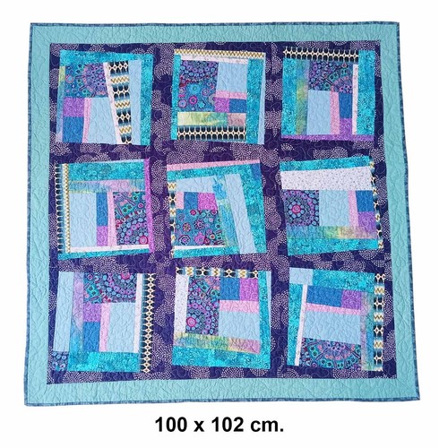 Vintage quilt patchwork - quilt, 100