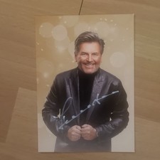 Autogrammkarte Thomas Anders 2025 handsigniert 