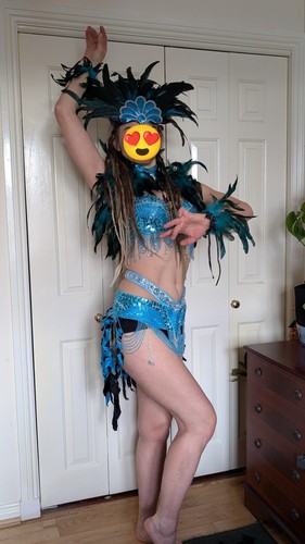Teiliges samba bauchtanz - 6-teiliges,