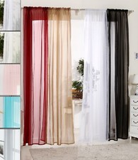 WOLTU Gardine transparent