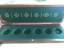 Holzschatulle "Deutscher Wald", Sammelbox für 20€ Goldmünzen