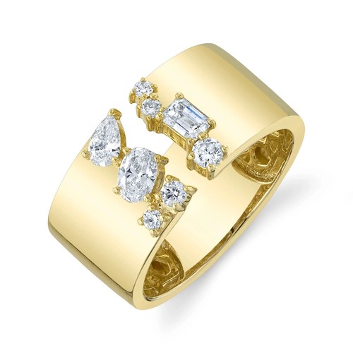 14k gelbgold diamant - 14k,