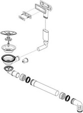 BLANCO InFino Ablaufgarnitur 1